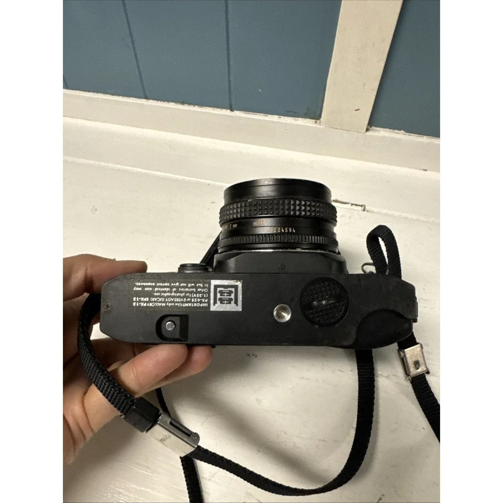 Konica  Autoreflex TC‎ 35mm SLR camera with 50mm F1.4 lens UNTESTED